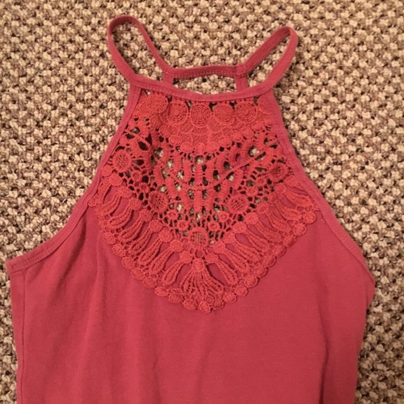 Rust Mini Dress - Picture 2 of 3